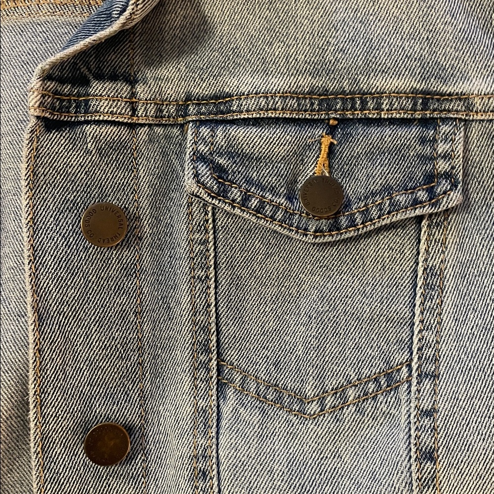 Universal Thread Light Blue Denim Jacket - image 3